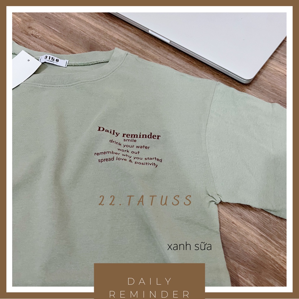DAILY - Áo thun không chứa nilong, thoáng mát, UNISEX, thoải mái