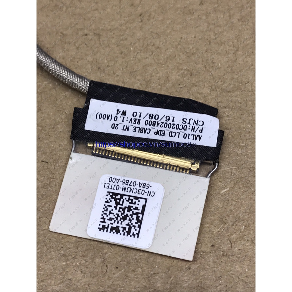 Cáp màn hình Laptop Dell Inspiron 14 5452 5455 5459 5458 Vostro V3458 V3459 3458 3459 DC020024B00 REV 1.0