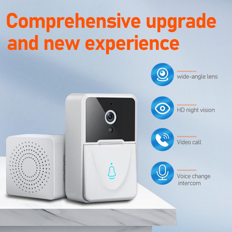 Chuông Cửa Không Dây Thông Minh HD Chống Nước Có Thể Nhìn Đêm X9 Dành Cho Nhà Cửa / Văn Phòng