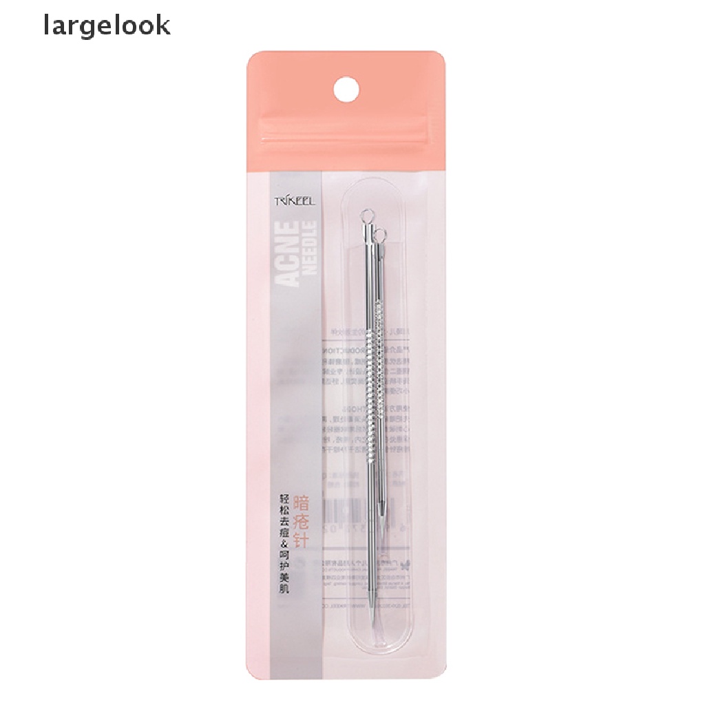 [Hàng mới về] 2 Dụng cụ nặn mụn hai đầu bằng thép không gỉ