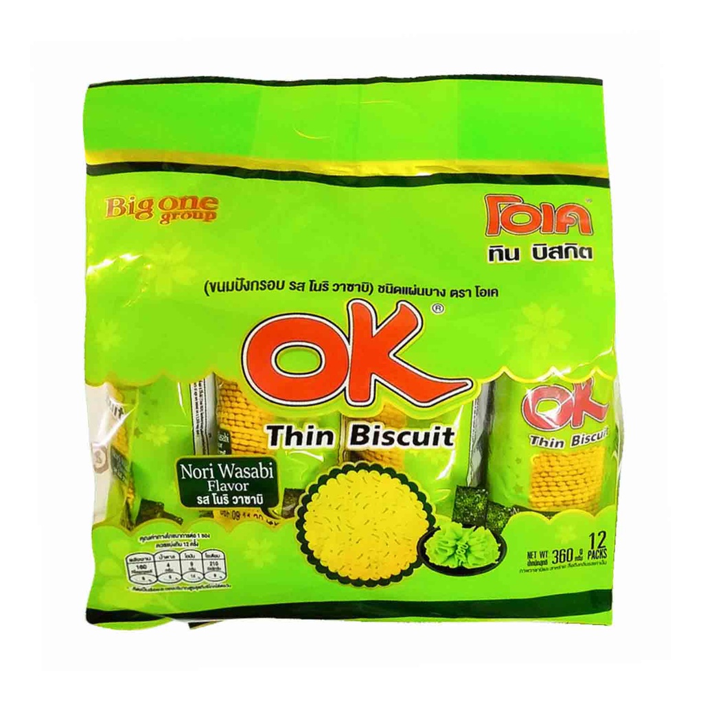 Bánh quy OK Thin Thái Lan 360g