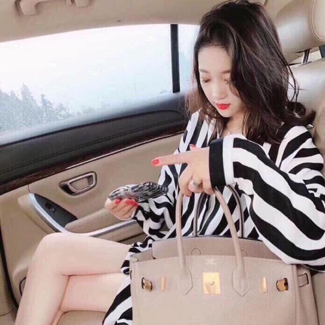 Sơ mi sọc đen trắng