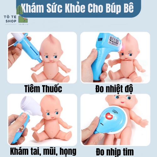 Đồ chơi bác sĩ, ô tô cứu thương gồm 30 chi tiết cho bé, các chi tiết đẹp và an toàn, đồ chơi nhập vai bác sĩ