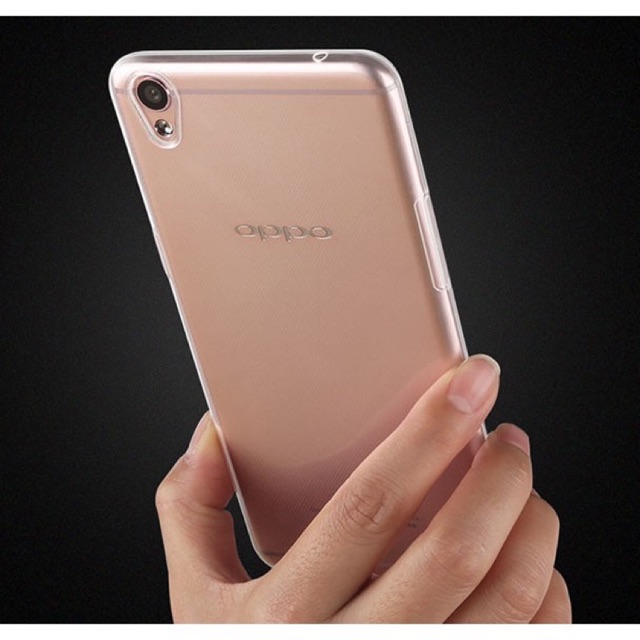 Ốp lưng Silicon tróng suốt Oppo R9plus