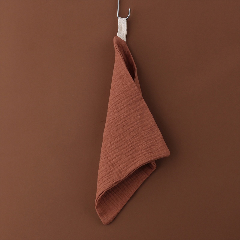 Set 10 Yếm Ăn Bằng Vải Gạc Thấm Nước Cho Bé