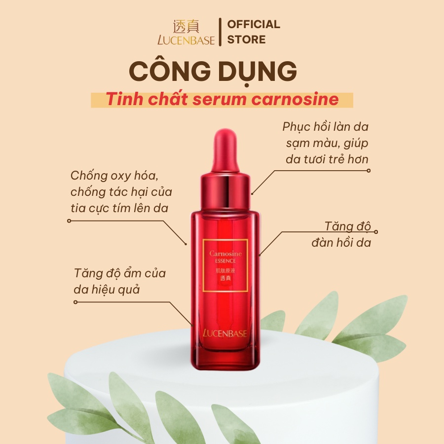 Tinh chất serum carnosine LUCENBASE phục hồi da 30ml