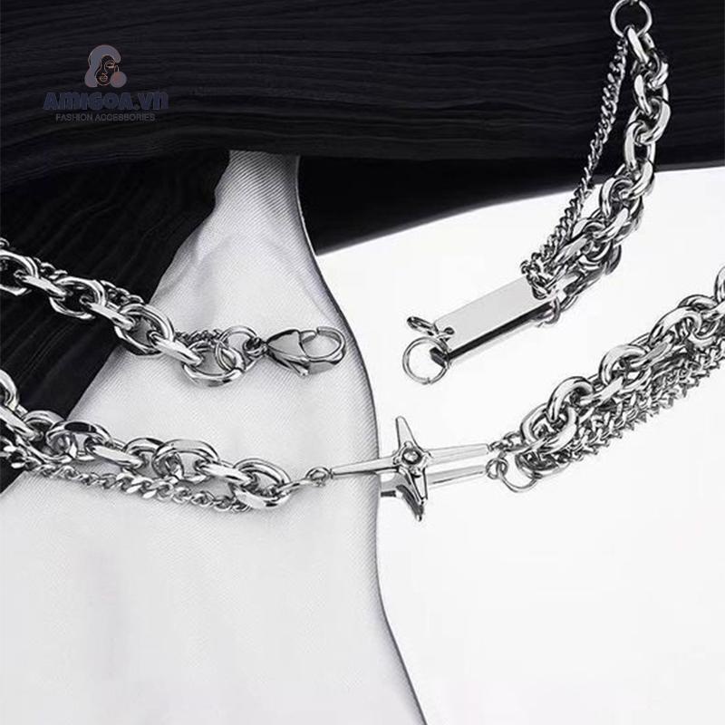 ✨✨Vòng đeo tay nam nữ kiểu dáng hip hop phong cách Hàn Quốc