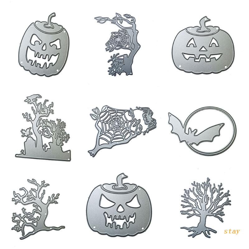 Khuôn Cắt Giấy Kim Loại Họa Tiết Halloween