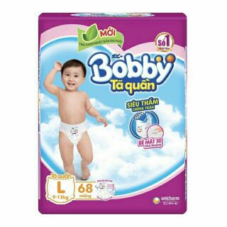 Tã quần bobby Ultra Jumbo L68