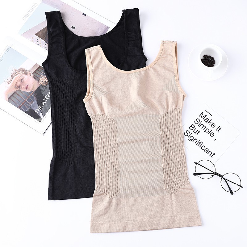 Phụ nữ body shaper bụng kiểm soát đồ lót phụ nữ eo huấn luyện viên giảm béo corset vest | BigBuy360 - bigbuy360.vn