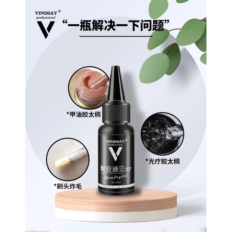 Nước pha sơn gel 30ml - Phụ kiện Nail