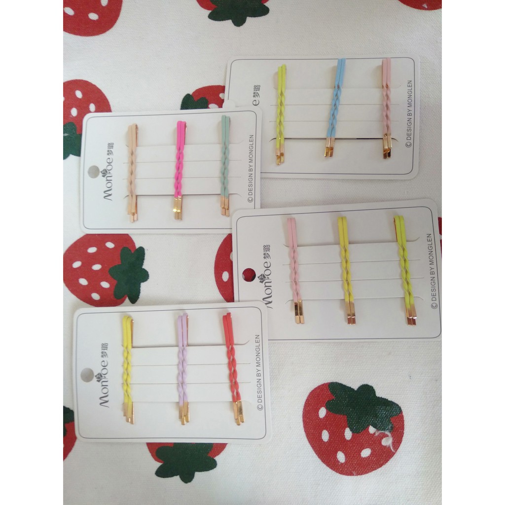 Kẹp tăm xoăn ốc set6