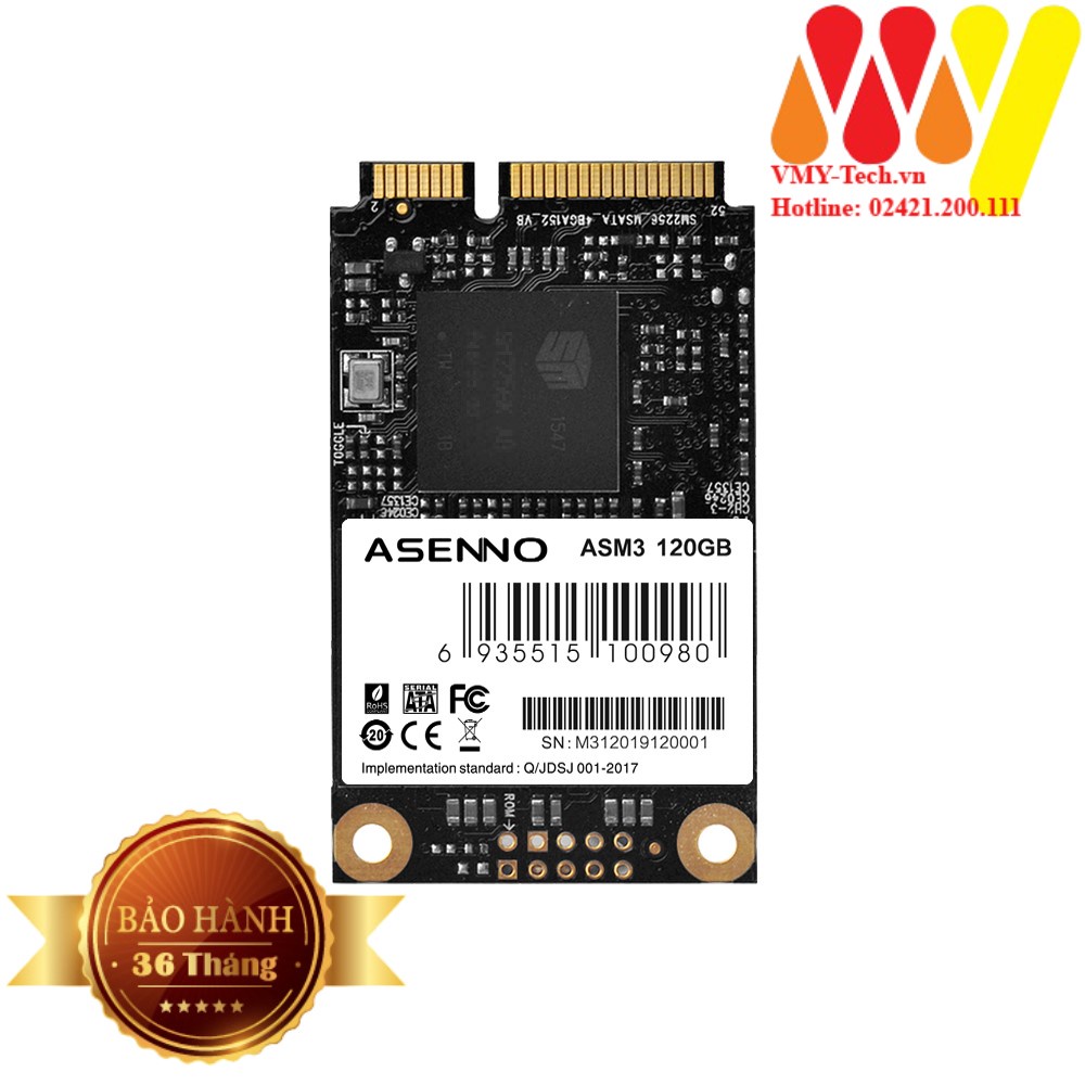 [Mã ELHAMS5 giảm 6% đơn 300K] [Chính hãng] Ổ cứng SSD Aseno Msata 120gb 120 gb - NEW bảo hành 36 tháng | WebRaoVat - webraovat.net.vn