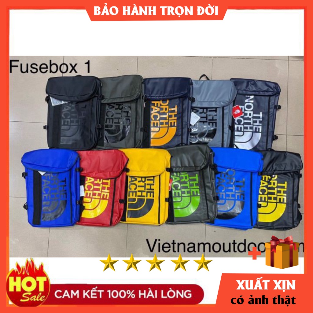 [ OUT DOOR ] Balo vuông  - Balo N.F. Fuse Box 1 [BẢO HÀNH TRỌN ĐỜI]