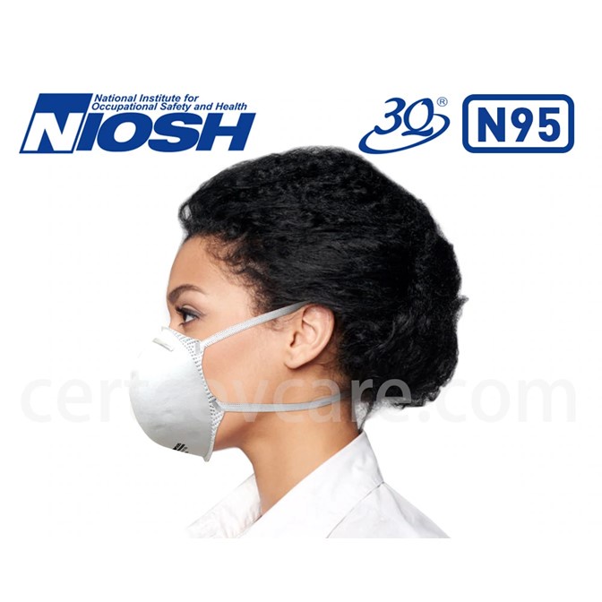 Khẩu Trang 3Q SQ100SB N95 Chống bụi mịn PM2.5, Chống dịch hộp 20 cái