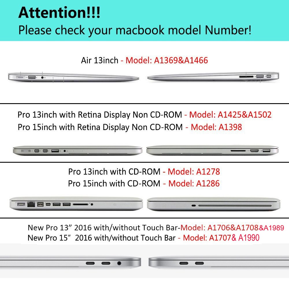 Ốp Lưng Trong Suốt Cho Macbook Pro 13 15inch Kèm Cd-Rom Model: A1278 A1286 2009-2012