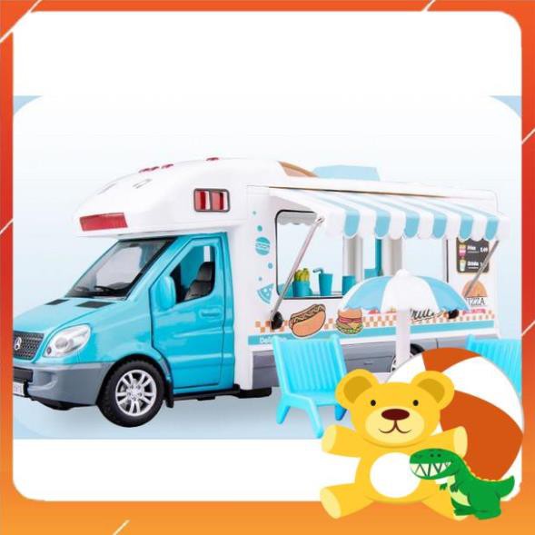 [BIG SALE][ĐỒ CHƠI CHO BÉ] ĐÒ CHƠI XE DU LICH DÃ NGOẠI CẮM TRẠI VUI CHƠI GIẢI TRÍ – AMUSEMENT FOOD TRUCK