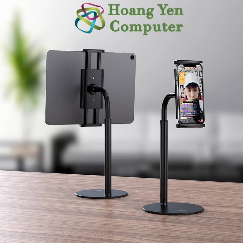 Giá Đỡ Điện Thoại Để Bàn Hoco PH30, Chất Liệu Chắc Chắn - BH 3 Tháng (MÀU SẮC NGẪU NHIÊN) - Hoàng Yến Computer