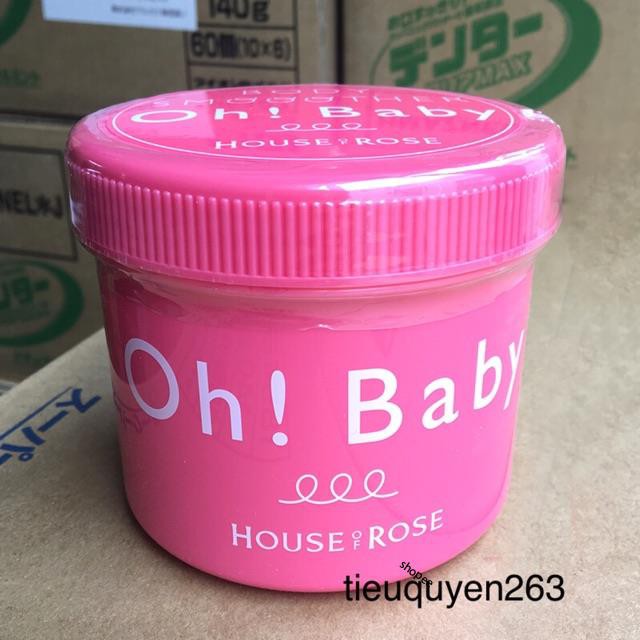 Tẩy da chết toàn thân Oh! Baby