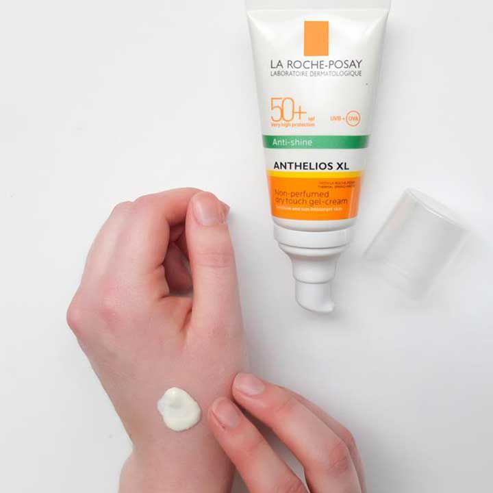 La Roche Posay Anthelios Gel Cream SPF 50+ Kem chống nắng La Roche Posay kiểm soát bóng nhờn cho da dầu