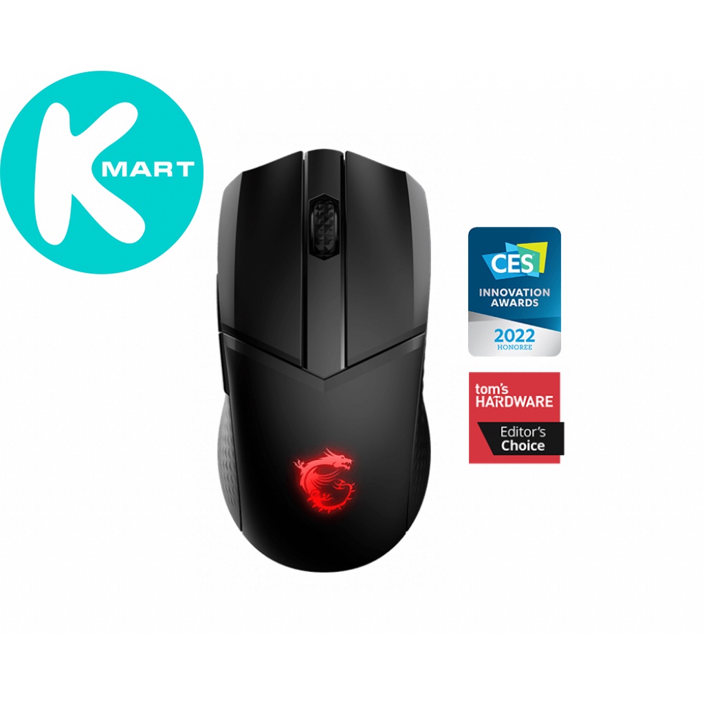 Chuột gaming không dây MSI Clutch GM41 Lightweight - Hàng Chính Hãng