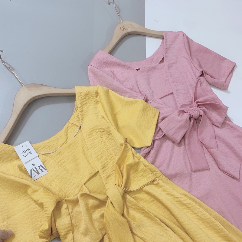 VN72 - VÁY ĐŨI NƠ LƯNG XÒE 2 MÀU CHO NỮ | BigBuy360 - bigbuy360.vn