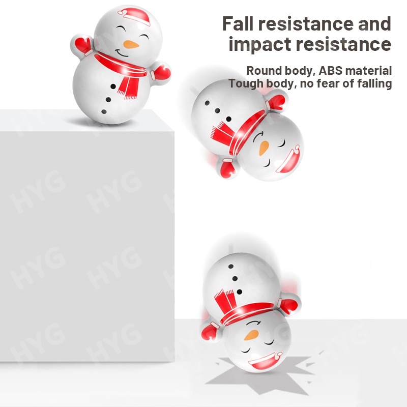 Đồ chơi lật đật HYG TOYS dễ thương để bàn trang trí làm quà Giáng sinh cho bé