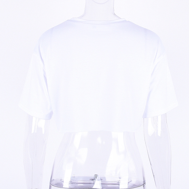 Áo Thun Nữ Cộc Tay In Chữ