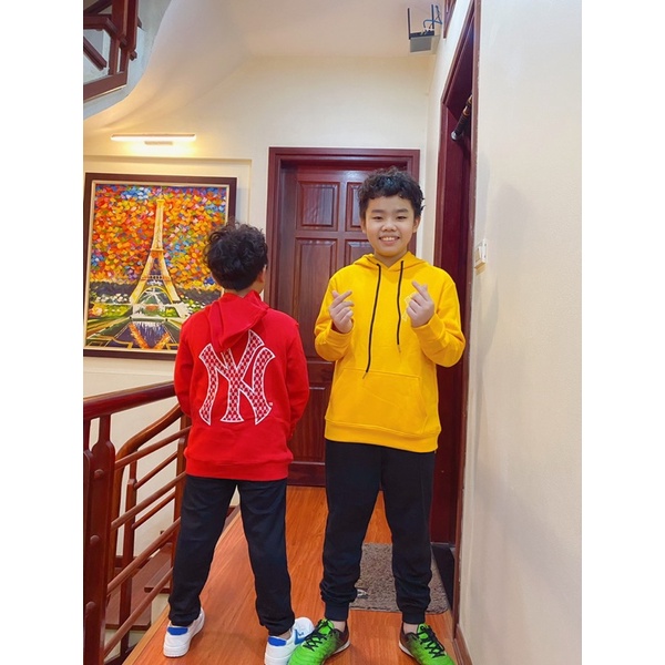 Áo Hoodie bé trai, bé gái size đại 32-65kg