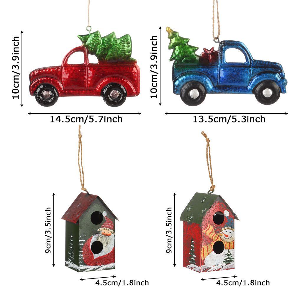 Phụ Kiện Treo Trang Trí Giáng Sinh Hình Ông Già Noel / Người Tuyết