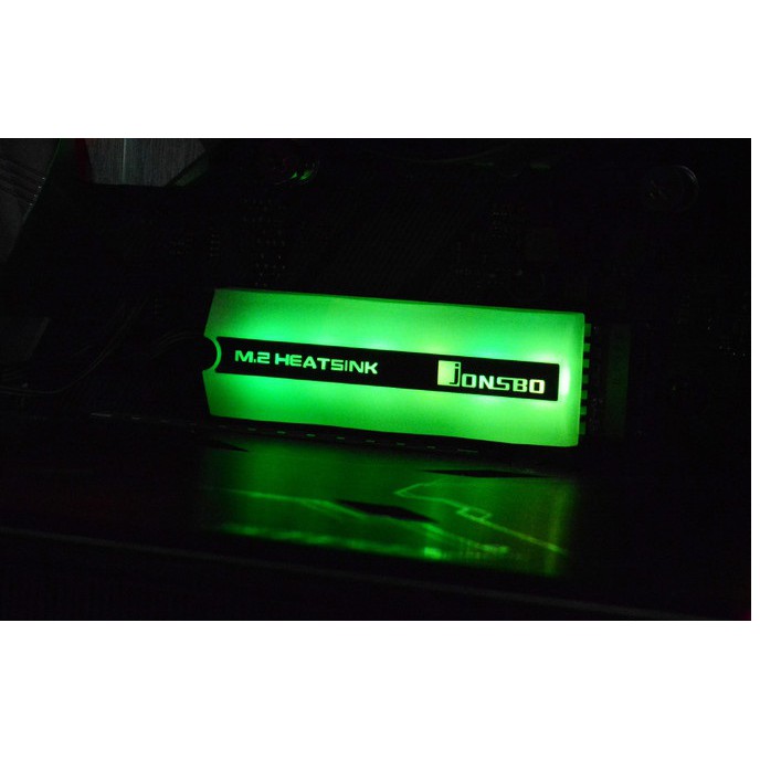 Tản nhiệt SSD M2 Jonsbo Heatsink RGB - Tự chuyển màu, giảm nhiệt hiệu quả
