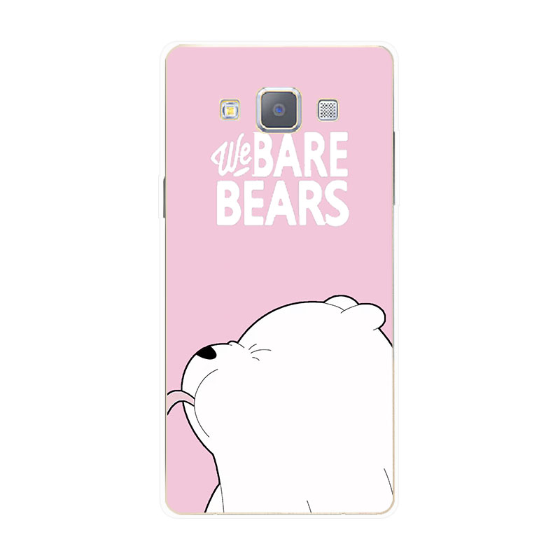 Ốp lưng TPU mềm in hình We Bare Bears 2 cho Samsung A3 A5 A7 2015