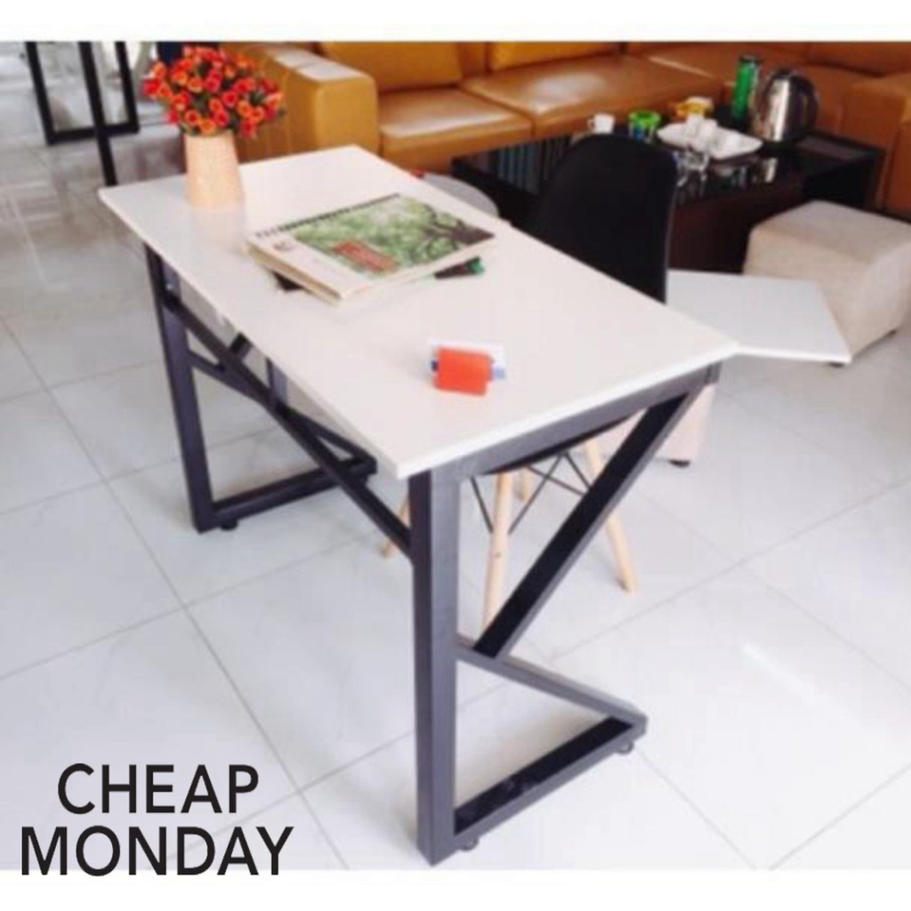 Bàn làm việc Chữ K, Bàn học, Bàn Gaming, Kt D1200 x R600 x C750, Chân sắt sơn tĩnh điện, Mặt gổ công nghiệp | BigBuy360 - bigbuy360.vn