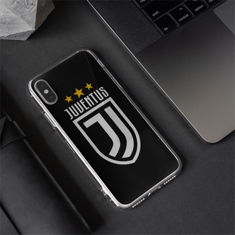 Ốp lưng logo CLB Juventus 3 sao siêu đẹp cho Iphone 5 6 7 8 Plus 11 12 Pro Max X Xr 87