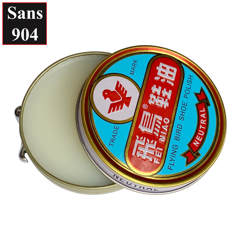 Xi đánh giày đen nâu trắng Sans904 chữa bong tróc xước hỏng giầy túi ví da