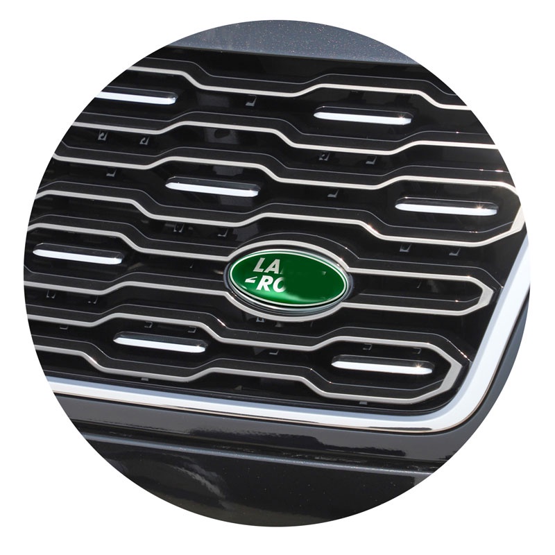 Logo 3D Bằng Nhôm In Logo Xe Hơi Land Rover Defender Discovery Range Rover Evoque SV SV Sr