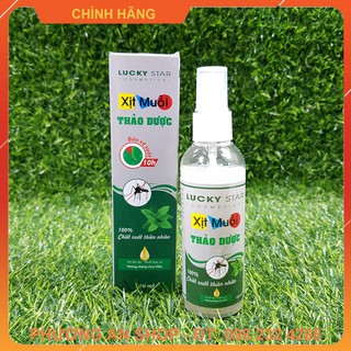 Xịt đuổi muỗi thảo dược Lucky Star - Chai 100ml
