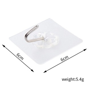 Móc dán tường siêu dính 6x6cm ( bộ 50 móc )