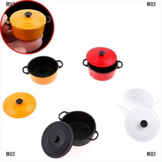 Đồ chơi nồi nấu ăn mini 34*17mm cho nhà bếp nhà búp bê 1:12