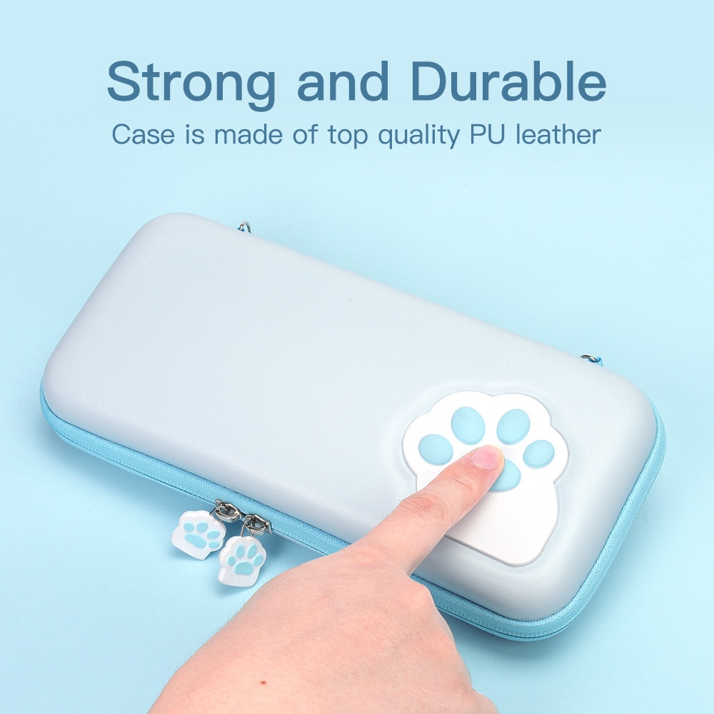 Túi Đựng Bảo Vệ Máy Chơi Game nintendo switch lite Hình Móng Mèo Xinh Xắn