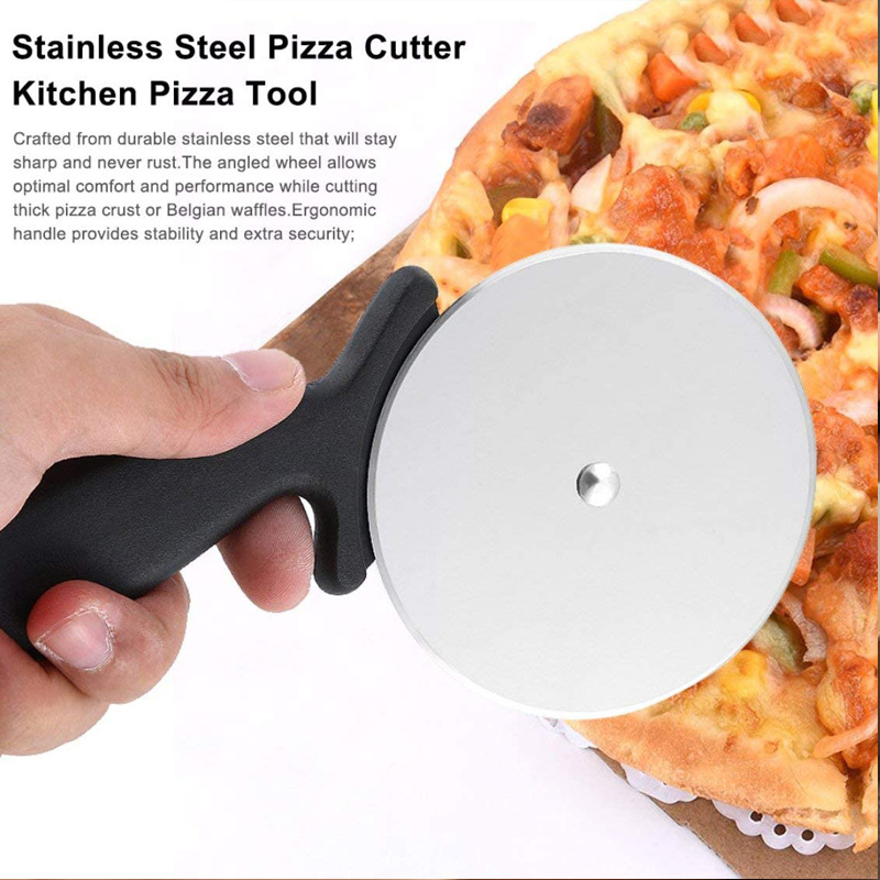Dụng cụ cắt bánh pizza ANAEAT bằng thép không gỉ tiện dụng