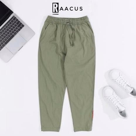 Quần nam baggy chất đũi dáng suông, quần baggy nam thể thao unisex ống rộng thời trang cao cấp  RAACUS – Q020 ་