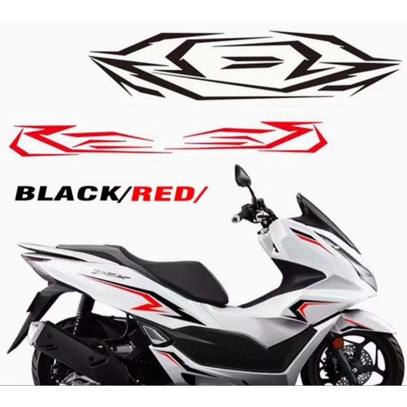 Tem xe Pcx . Tem rời cao cấp có đủ màu dán các màu xe , các đời xe