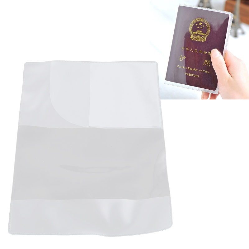 ✿ Vỏ Bọc Hộ Chiếu Du Lịch Trong Suốt
