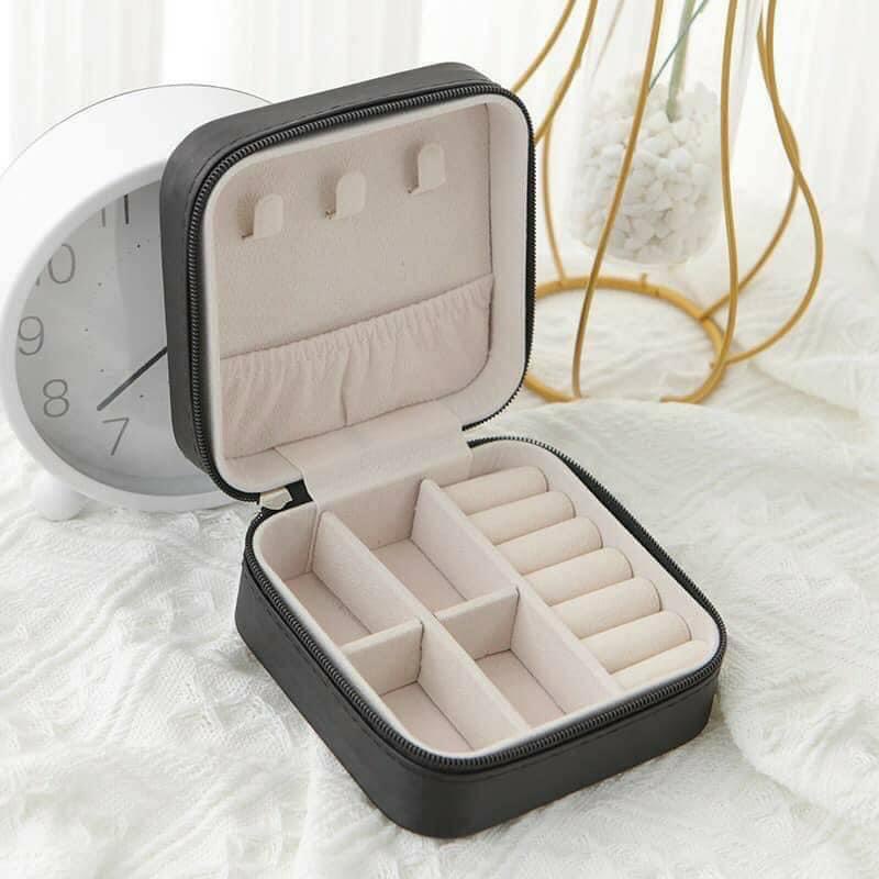 Hộp đựng trang sức bông tai, nhẫn, đa năng, hộp đựng trang sức du lịch - Max Siêu thị tiện ích