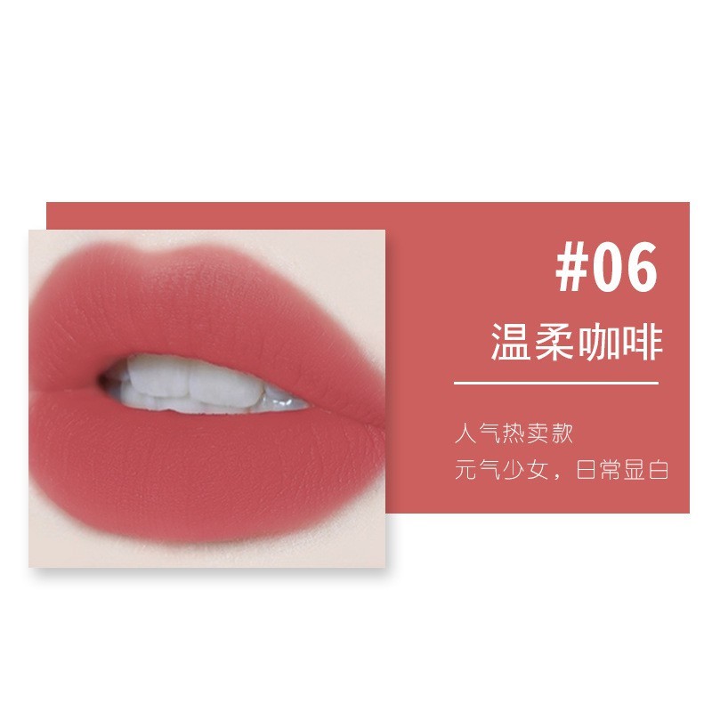Son Kem Bóng Nhung Mịn Tint Lì Lameila Velvet Lip Glaze Dưỡng Ẩm Chống Thấm Nước | BigBuy360 - bigbuy360.vn