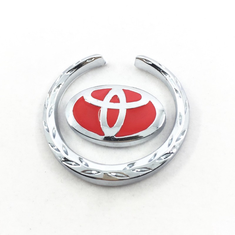 Logo Kim Loại Trang Trí Xe Hơi Toyota - 1 Cái