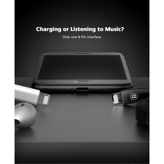 Bộ chia cổng Lightning 1 thành 2 Baseus L37 cho iPhone