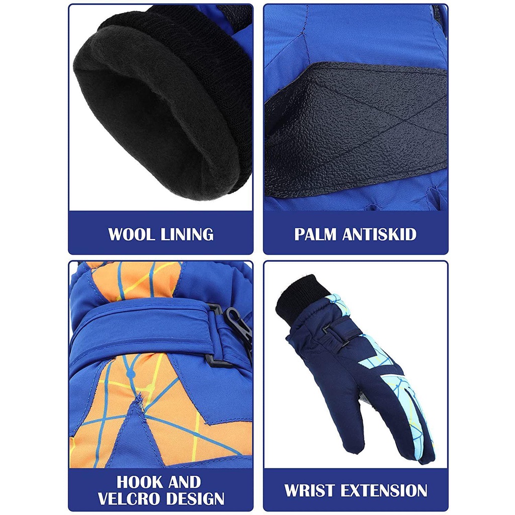 Găng Tay Giữ Ấm Mùa Đông Dành Cho Bé Trai Và Bé Gái