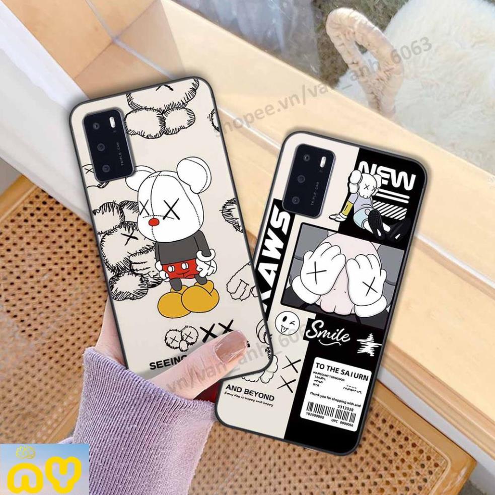 Ốp lưng Oppo A16 be@r brick mars thời trang, Ốp lưng lưng điện thoại viền dẻo siêu chất Như Ý